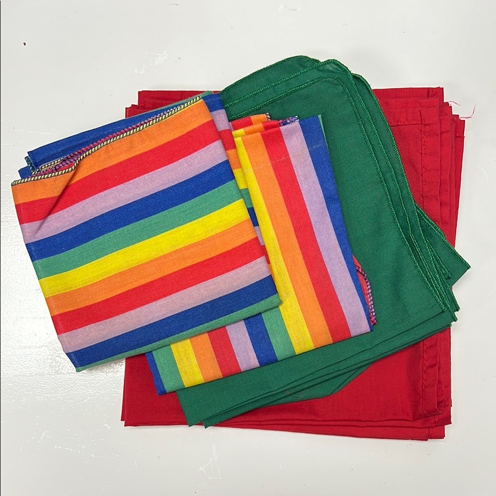 Vintage Dining Table Linens Napkins